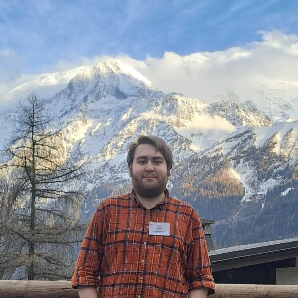 Photo of David A. Lewis in Les Houches